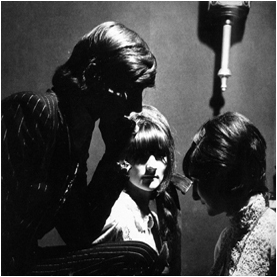 Julian, Jane y Victoria Ormsby-Gore, 1965